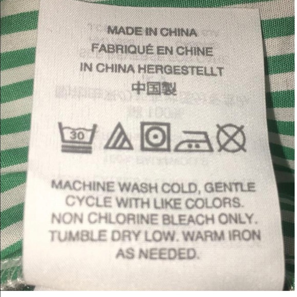 Green/White Stripes Button-front Ruffle Tank Cami - Picture 8 of 8